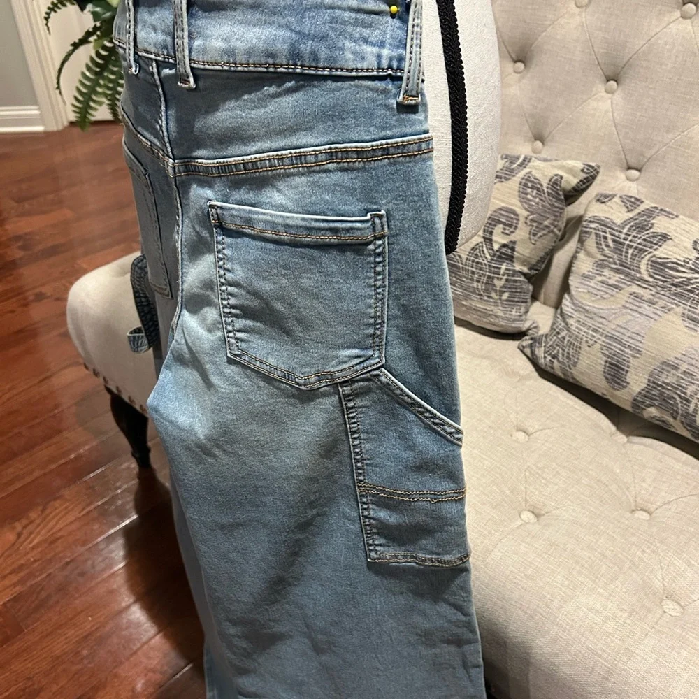 Love Denim Flare Jeans in Light Blue - Picture 5 of 10